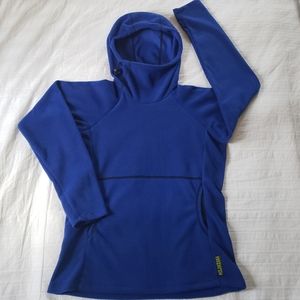 Melanzana Microgrid Hoodie Surf Medium